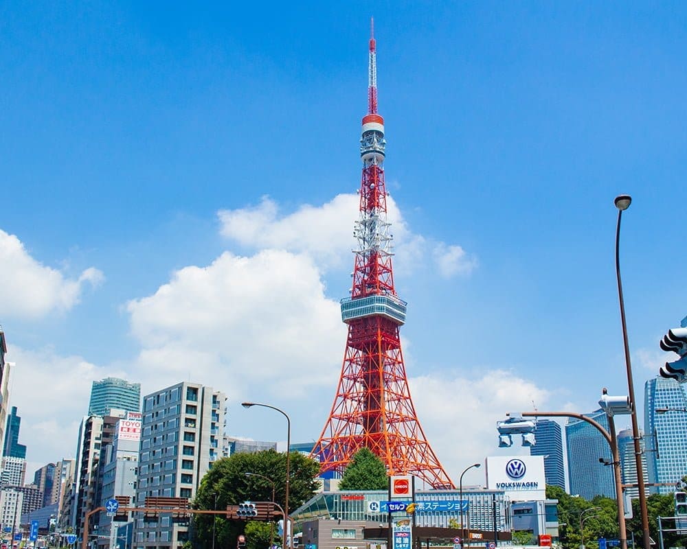 Tokio tower-places to take photos in Japan