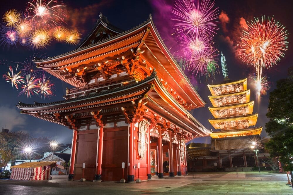 Nuevo año en el Templo Senso-ji